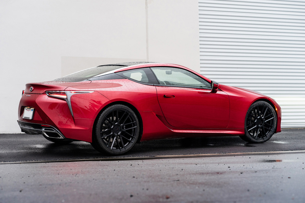  Lexus LC500 with TSW Mosport